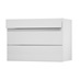 Greenwich White Smooth 1000 Drawer Door Open