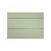 Greenwich Reed Green 1000 Fridge Freezer Wall Door