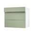 Greenwich Reed Green 800 Drawer Front Open