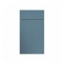 Greenwich Marine Blue 400mm x 557mm Door Front Shown Closed from the Front as Part of a Door and Drawer Unit