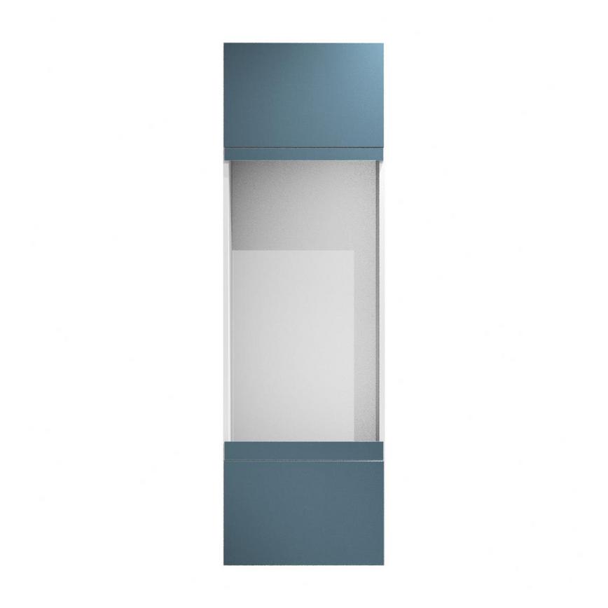 Greenwich Marine Blue 67mm x 600mm Filler Panel Shown from the Front as Part of an Appliance Tower Unit