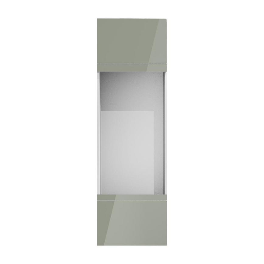 Greenwich Gloss Reed Green 437mm x 600mm Appliance Tower Kitchen Door