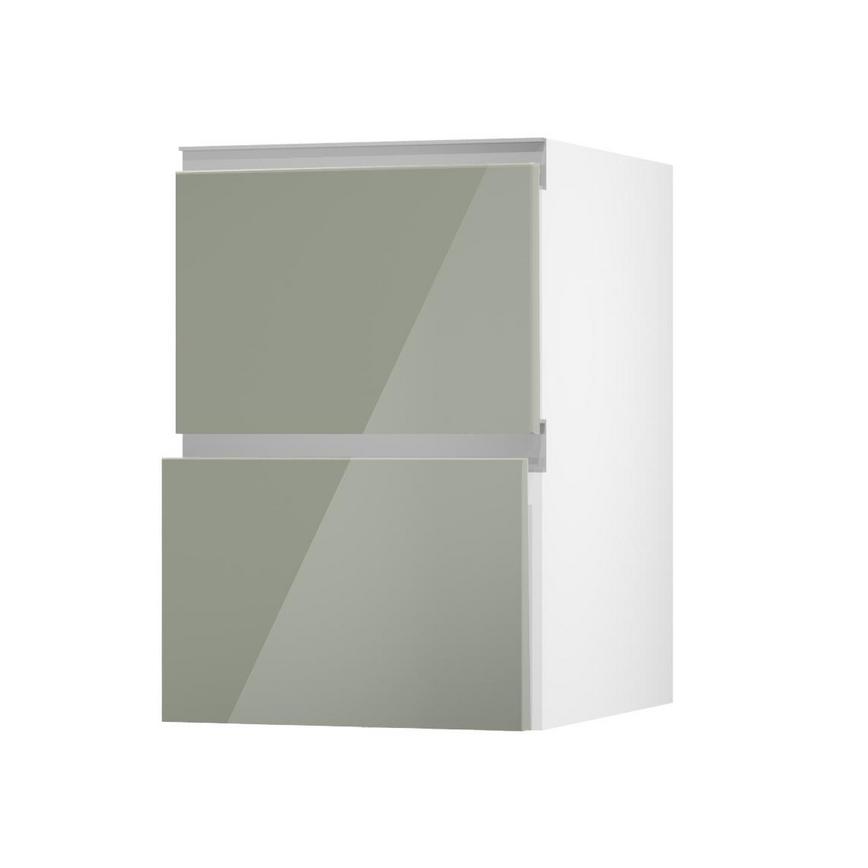 Greenwich Gloss Reed Green 342mm x 500mm Pan Kitchen Drawer