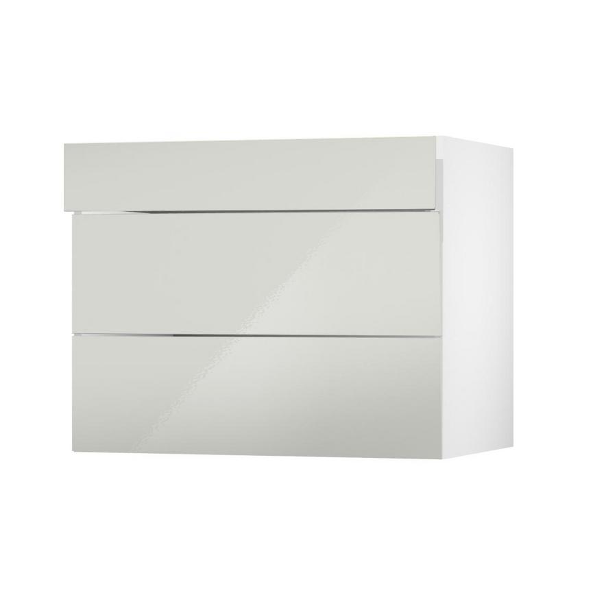 Greenwich Gloss Porcelain 160mm x 900mm Kitchen Drawer Angle Open