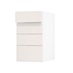Greenwich Matt Porcelain 400 Drawer Front CAD Angled Open Unit