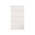 Greenwich Matt Porcelain 400 Drawer Front CAD Front Unit