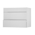 Hockley Mirror Gloss White 900 Pan Drawer Door Open