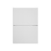 Hockley Mirror Gloss White 500 Pan Drawer Door 342mm