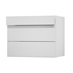 Hockley Mirror Gloss White 900 Pan Drawer Door Open 170mm