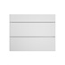 Hockley Mirror Gloss White 900 Pan Drawer Door 170mm
