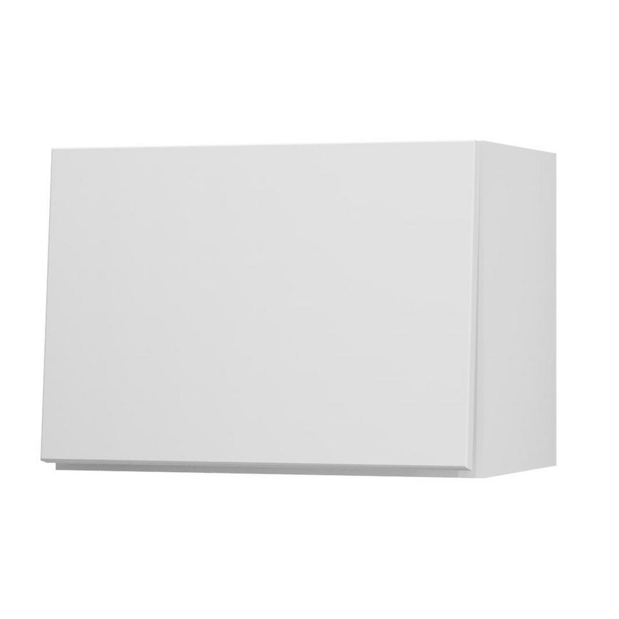 Hockley Mirror Gloss White 500 Half Height Door Open