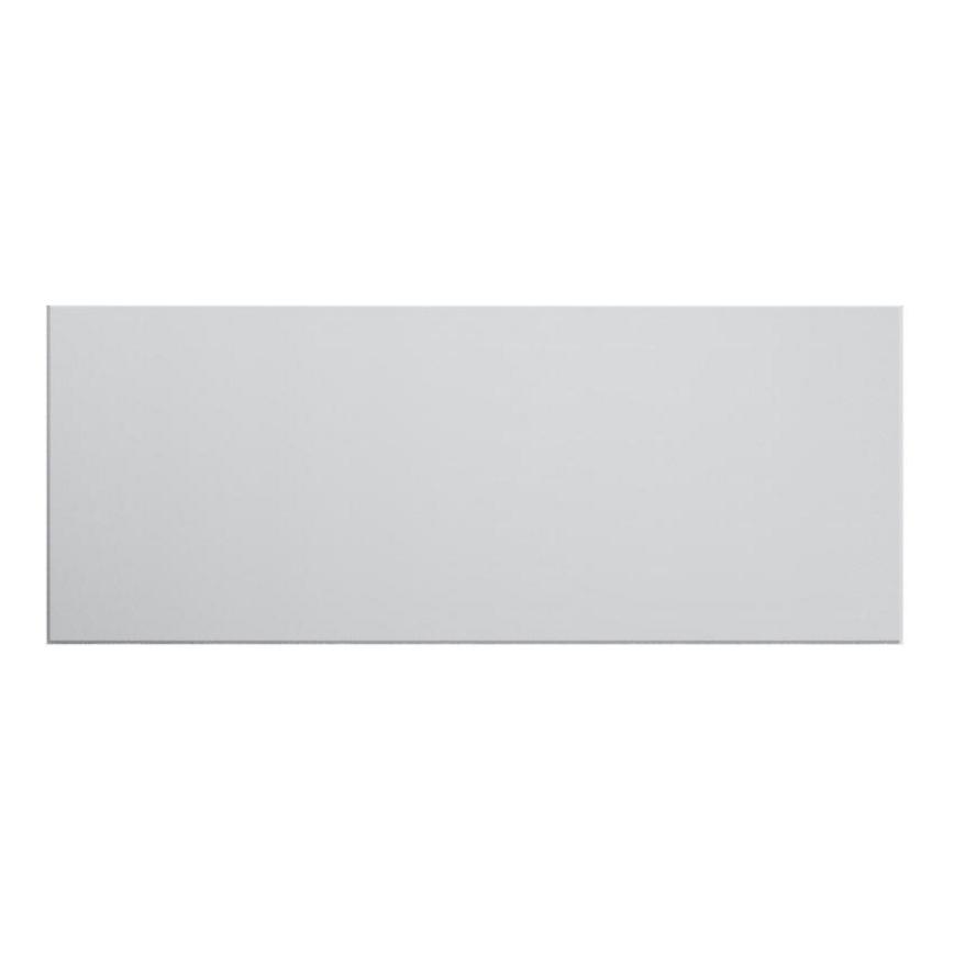 Hockley Mirror Gloss Dove Grey 900 Pan Drawer Door 342mm Cut Out