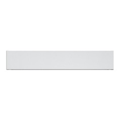 Hockley Mirror Gloss Dove Grey 900 Drawer Door Cut Out