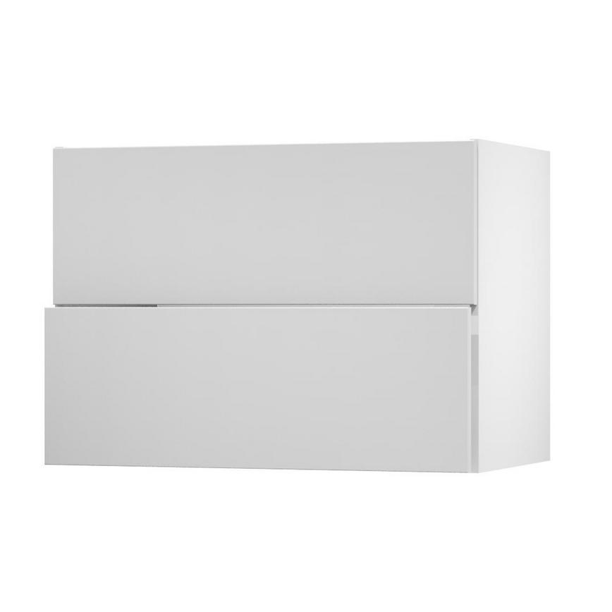 Hockley Super Matt Dove Grey 1000 Pan Drawer Door Open 342mm