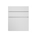 Hockley Super Matt Dove Grey 600 Hob / Pan Drawer Door