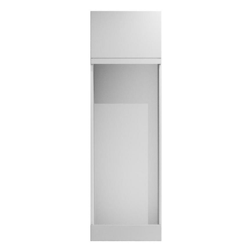 Hockley Super Matt Dove Grey Appliance Tower Fascia Door 141mm
