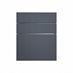 Hockley Super Matt Navy 600 Hob / Pan Drawer Door