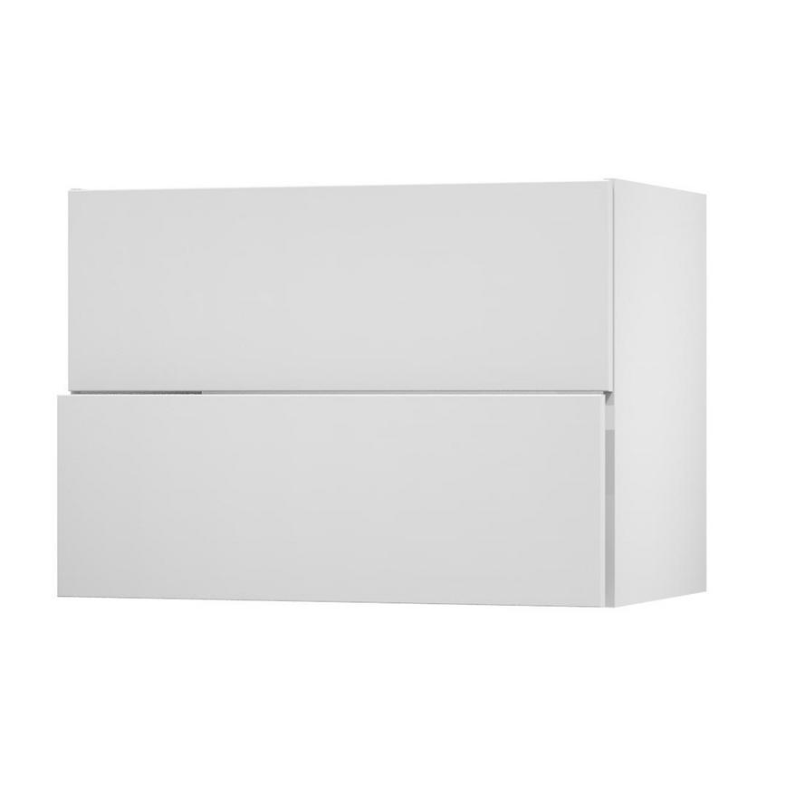Hockley Super Matt White 1000 Pan Drawer Door Open 342mm