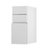 Hockley Super Matt White 300 Pan Drawer Door Open