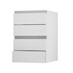 Hockley Super Matt White 500 Deep Drawer Door Open