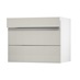 Hockley Super Matt Sandstone 900 Drawer Door Open