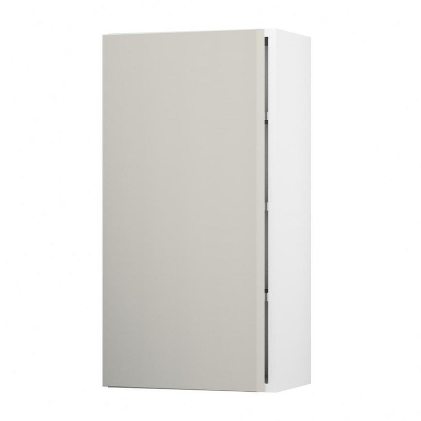 Hockley Mirror Gloss Sandstone 450 Tall Door Open