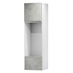 Hockley Concrete 600 Tall (570) Appliance Tower Door Open