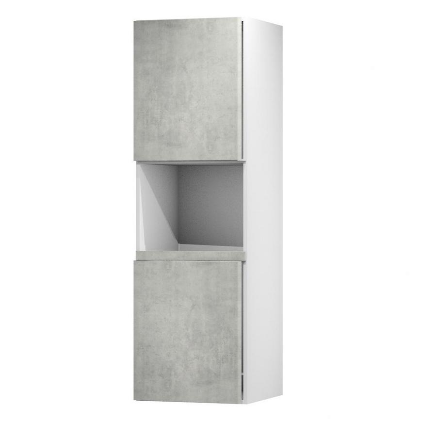 Hockley Concrete 600 Tall (733) Appliance Tower Door Open