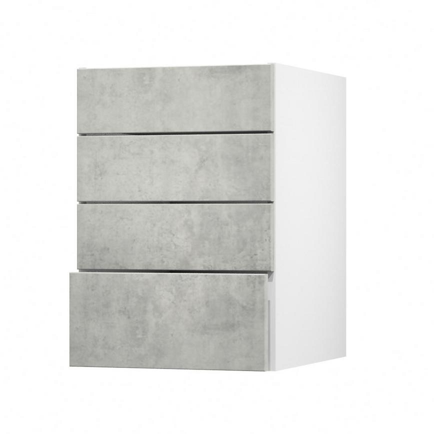 Hockley Concrete 500 Deep Drawer Open