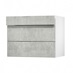 Hockley Concrete 900 Drawer Open