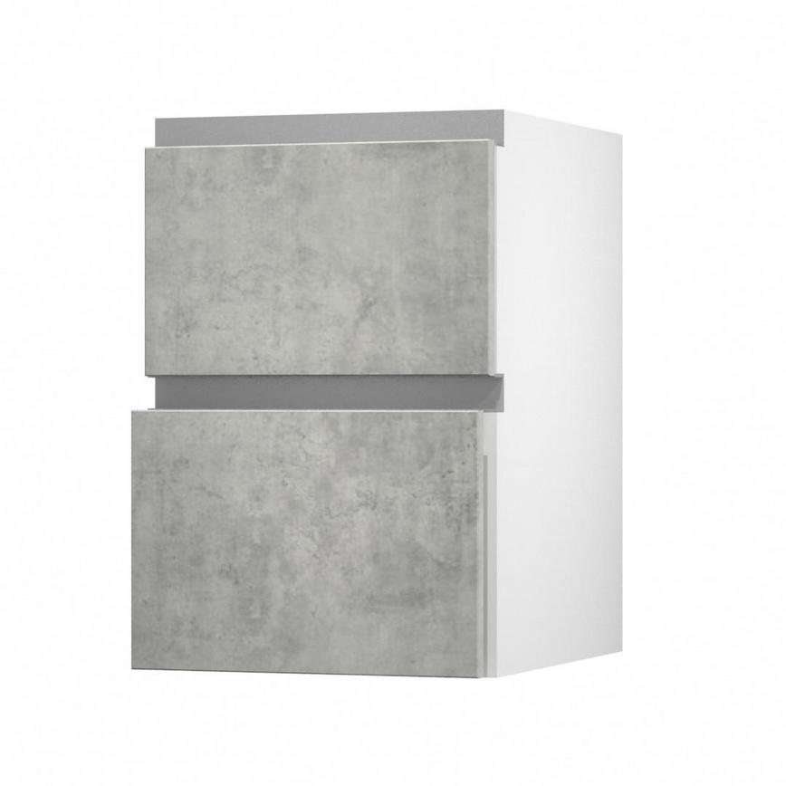 Hockley Concrete 500 Pan Drawer (342mm) Open