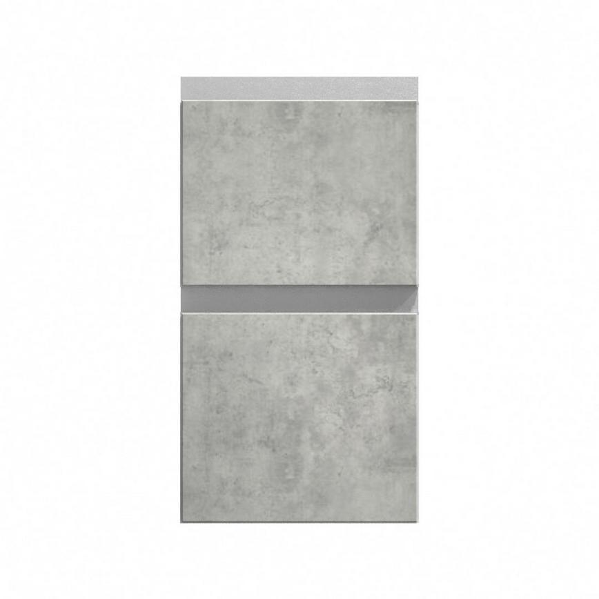 Hockley Concrete 400 Pan Drawer (342mm) Front