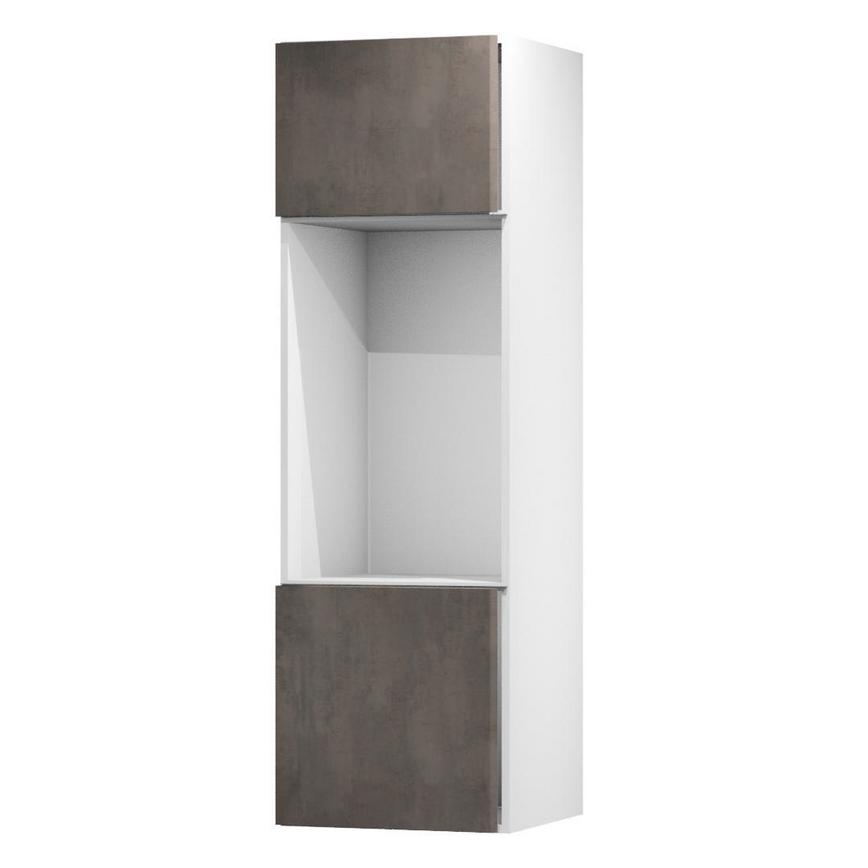 Hockley Bronze Dark Stone 600 Appliance Tower (622) Door Open
