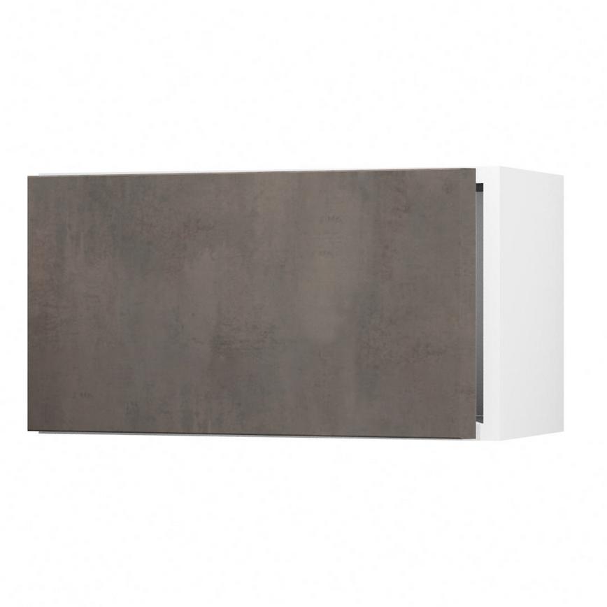 Hockley Bronze Dark Stone 600 Integrated Microwave Topbox Door Open
