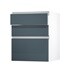 Hockley Marine Blue 600 Pan Drawer Door Open 170mm