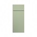 Hockley Super Matt Reed Green 300 Standard Door