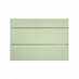 Hockley Super Matt Reed Green 1000 Fridge Freezer Wall Door