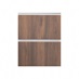 Hockley Textures Walnut 600 Pan Drawer (342mm) Front
