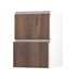 Hockley Textures Walnut 500 Pan Drawer (342mm) Open