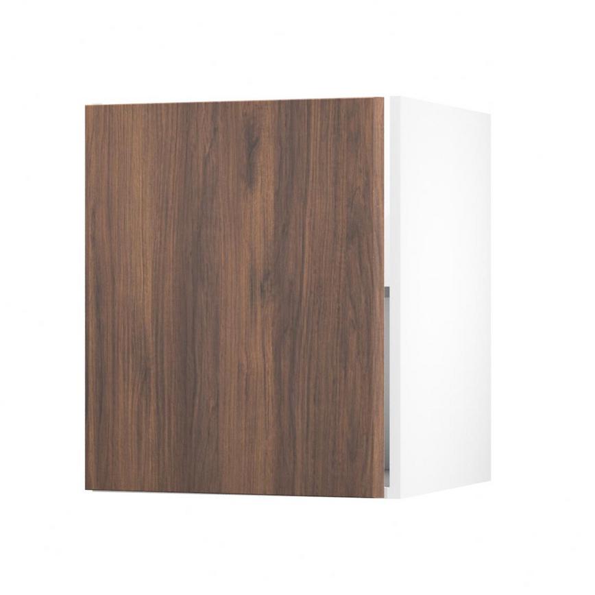 Hockley Textures Walnut 600 Full Height Door Open