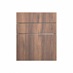 Hockley Textures Walnut 600 Hob / Pan Drawer Door