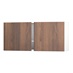 Hockley Textures Walnut 1000 Tall Bridge Unit Door Open