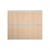 Hockley Textures Oak 900 Pan Drawer (342mm) Front