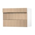 Hockley Textures Oak 1000 Drawer Open