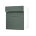 Hockley Super Matt Fir Green 600 Drawer Door Open