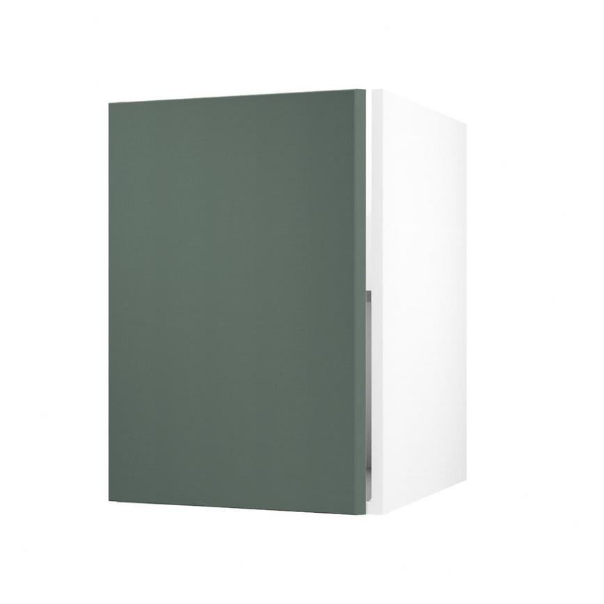 Hockley Super Matt Fir Green 500 Full Height Door Open