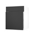 Hockley Super Matt Black 600 Standard Door Open