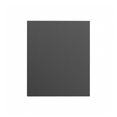 Hockley Super Matt Black 300 Half Height Door