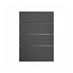 Hockley Super Matt Black 500 Deep Drawer Door