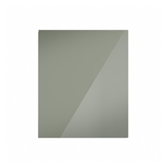 Hockley Mirror Gloss Reed Green 300mm x 360mm Bridging Unit Door Shown Closed from the Front